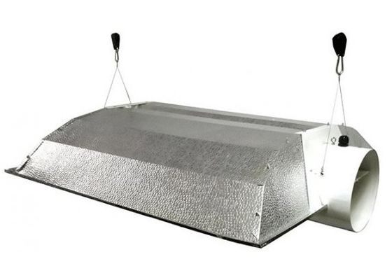 8inch HPS 1000wの空気によって冷却される管の反射器MHの正方形の栽培面積