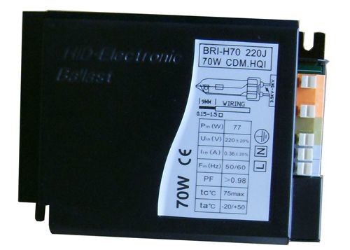 0.44A 130Hzデジタルの温室のバラスト陶磁器の金属ハロゲン化物 70Wナトリウム ランプ