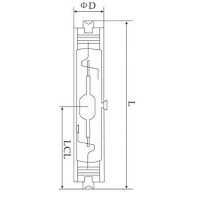 街灯4200Kの陶磁器の金属のハロゲン化物 ライト35w 50w 70w 100w 150w
