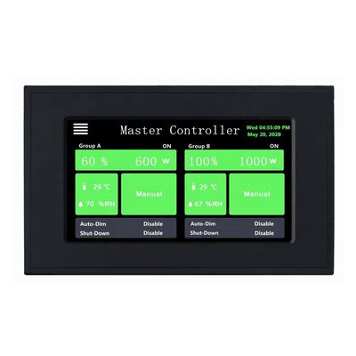 デュアル チャネルCMH HVAC 0の10VコントローラーHPS 5V DCのスマートなつくコントローラー