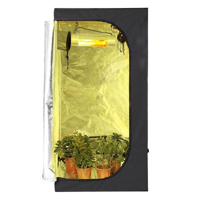 蛍光灯の水耕栽培はテント600Dオックスフォードの布LFGB BSCIの花のテントを育てる