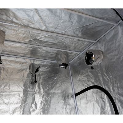 高さが水耕栽培屋内をファスナーを絞める200cmはテントを、5X5」ポータブル育てるテント600Dの生地を育てる