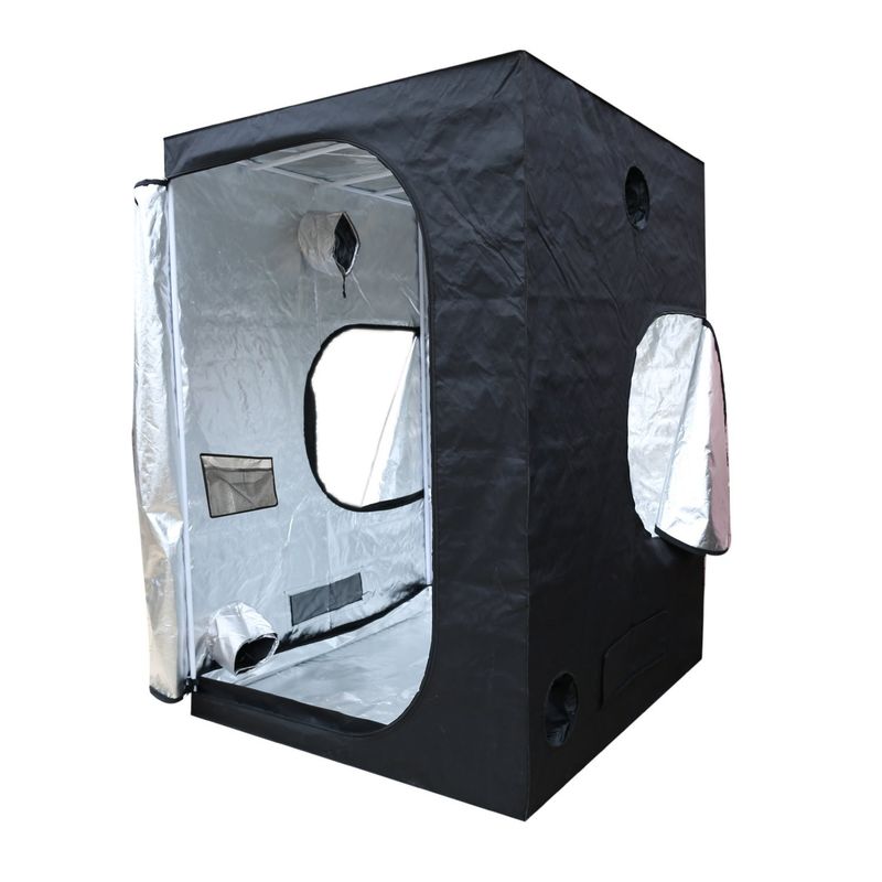 高さが水耕栽培屋内をファスナーを絞める200cmはテントを、5X5」ポータブル育てるテント600Dの生地を育てる